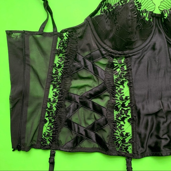 🖤 Myla London Kenzie basque/bustier 32C NWT! - Picture 7 of 9